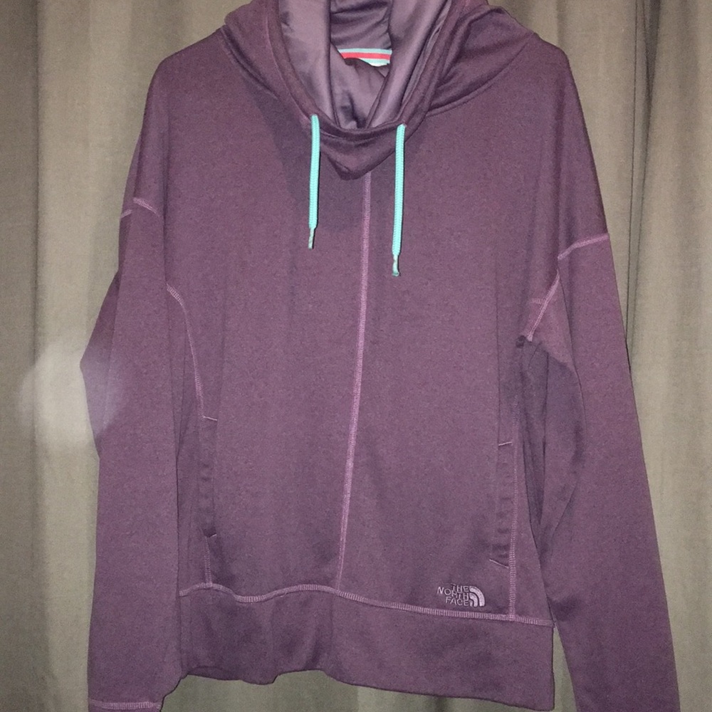 Purple North Face Hoodie